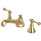Kingston Brass KS4472BL 8" Widespread Bathroom Faucet, Polished Brass KS4472BL - alternate 1